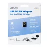 Juhtmevaba USB WLAN-adapter, 11ac, 650 Mbit