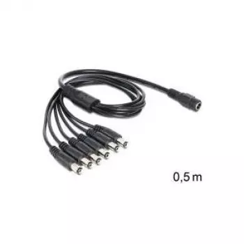 Toitekaabel DeLOCK 83289 Must