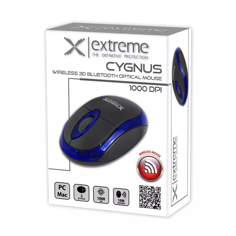 Cyngus Bluetooth 3D juhtmevaba hiir optiline sinine