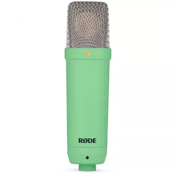 Stuudiokondensaatormikrofon RØDE NT1 Signature roheline — kardioidne, 20–20000 Hz, XLR, max SPL 142 dB