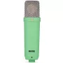 Stuudiokondensaatormikrofon RØDE NT1 Signature roheline — kardioidne, 20–20000 Hz, XLR, max SPL 142 dB
