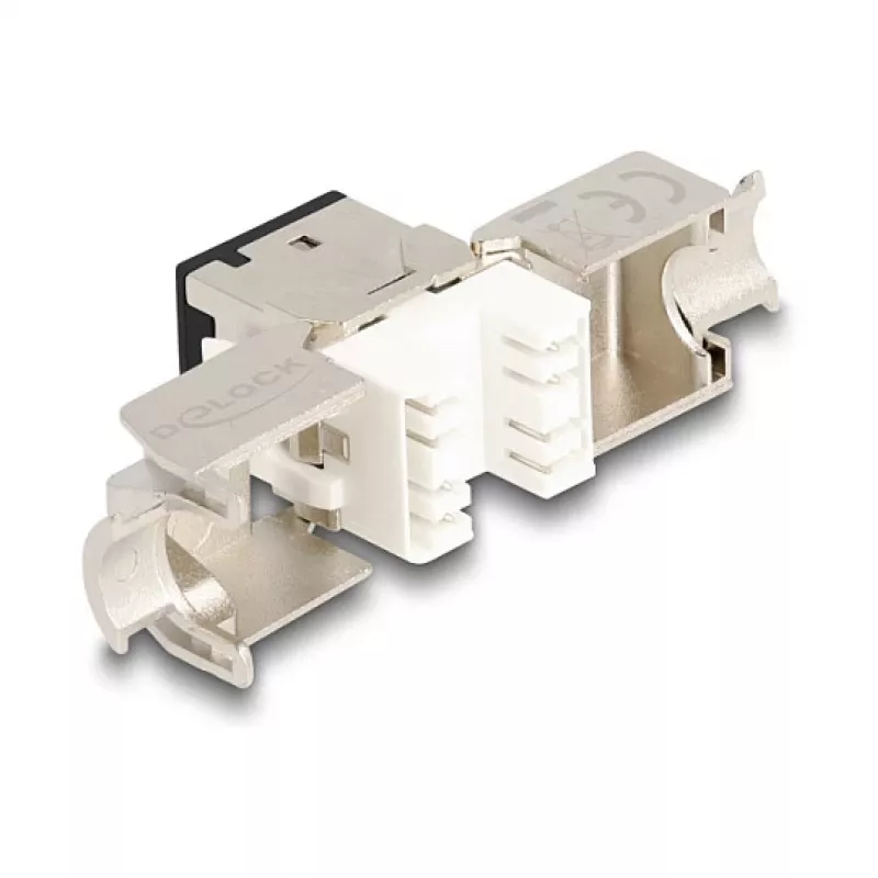 DeLOCK 88118 võtmepesa moodul Lame Must RJ-45 10 tk