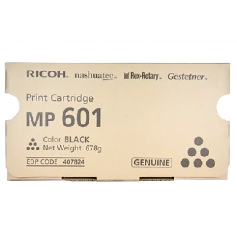 Ricoh MP 601 (407824) toonerikassett, must (SPEC)