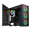 SAVIO arvutikorpus Raptor X1 ARGB klaas/võrk must