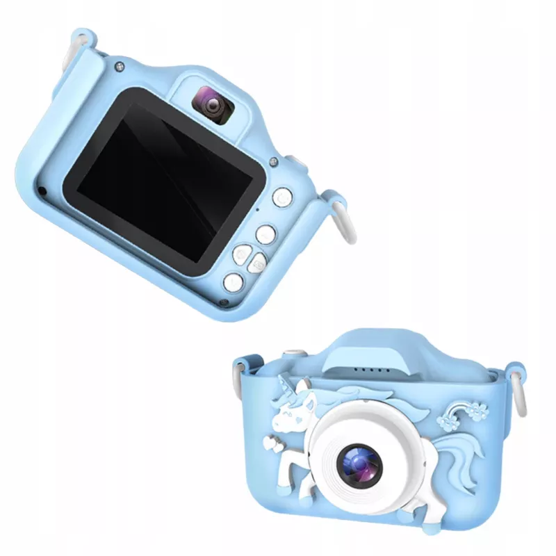 Extralink lastekaamera H29 Single Blue, 1080P 30fps, 2.0-tolline ekraaniga digikaamera