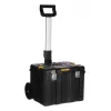 Tööriistakast DeWalt DWST83347-1 polükarbonaat, IP54, 512×435×635 mm, 50 kg kandevõime, rattad, teleskoopkäepide