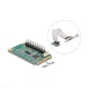 Sisemine paralleeladapter DeLOCK 95275 Mini PCI Express roheline