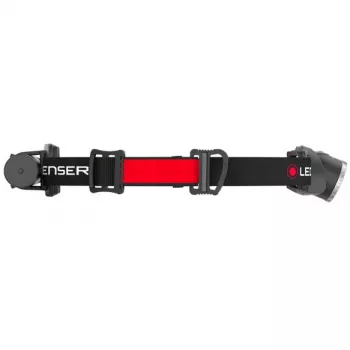 Ledlenser H8R Must, Punane Peapaelaga Taskulamp LED