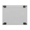 Rack cabinet LANBERG FF01-8047-12SL 47U 800x1000 mm hall, esi- ja tagaklaasukste ning LCD-paneeli ruumiga