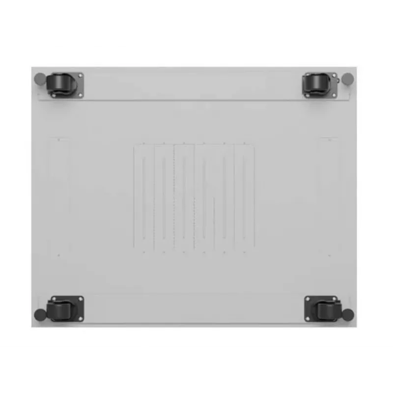 Rack cabinet LANBERG FF01-8047-12SL 47U 800x1000 mm hall, esi- ja tagaklaasukste ning LCD-paneeli ruumiga