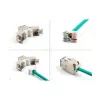 DeLOCK võtmestusmoodul 88120 Lame RJ-45 Hall 10 tk
