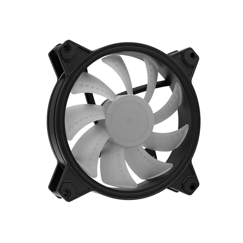 120 mm korpuse ventilaator MODECOM VOLCANO APEX 120 ARGB must