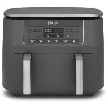 SharkNinja Ninja DZ300EU, õhufritüür, 7,6 l, 3,2 kg, 240 °C, kahekordne, hall