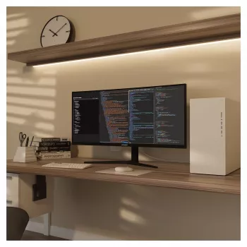JAPANNEXT 86,4cm JN-IPS340UWQHD60C-C65W-HS kumer UWQHD