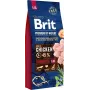 Kuiv koeratoit Brit Premium by Nature Senior L+XL 15 kg — kana, 27% valku, 14% rasva, suurtele ja hiigelsuurtele eakatele koertele