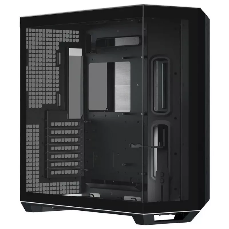 PC Case APNX V1, Midi-Tower, ATX, must / valge