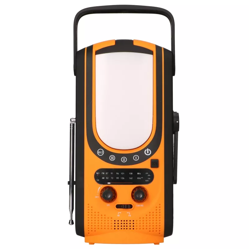 Extralink Power Ranger EPS-6000 | Akupank | 6000mAh, FM-raadio, LED-lamp, dünamo, päikesepaneel