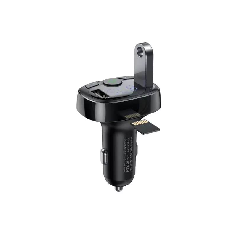 FM-saatja Baseus SUP0004410 87.5-108 MHz Bluetooth USB Must