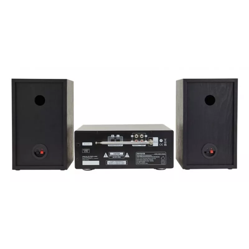 Kodune audiorikrosüsteem Aiwa MSBTU-700DAB — 25 W RMS, DAB+/FM, Bluetooth 10 m, plaadisahtliga CD, LED-ekraan, must/arktiline sinine