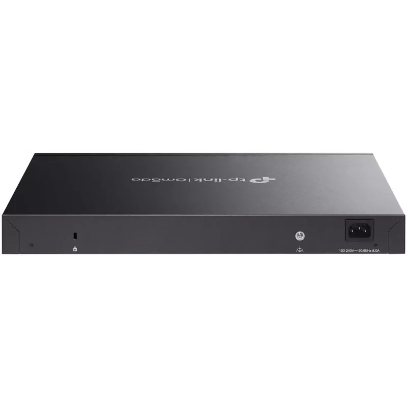 TP-Link SG5428XMPP võrgukommutaator Hallatav L3 Gigabit Ethernet (10/100/1000) Power over Ethernet (PoE) Must