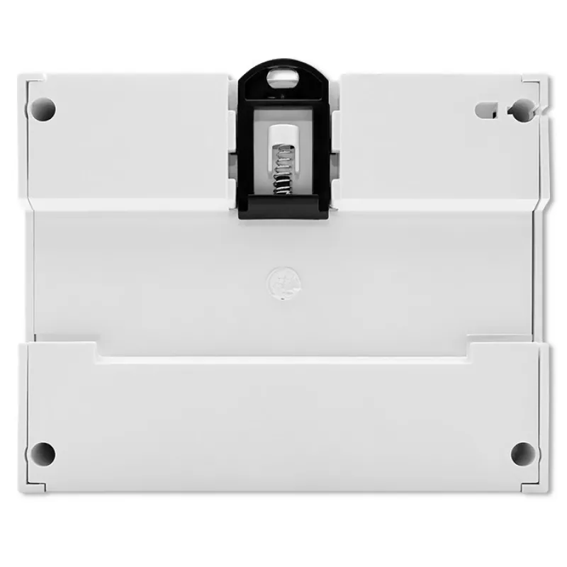 Qoltec kolmefaasiline kahesuunaline elektrooniline arvesti | DIN-rööpale paigaldatav energiatarbimise arvesti | 400V | 100A | LCD | 4P