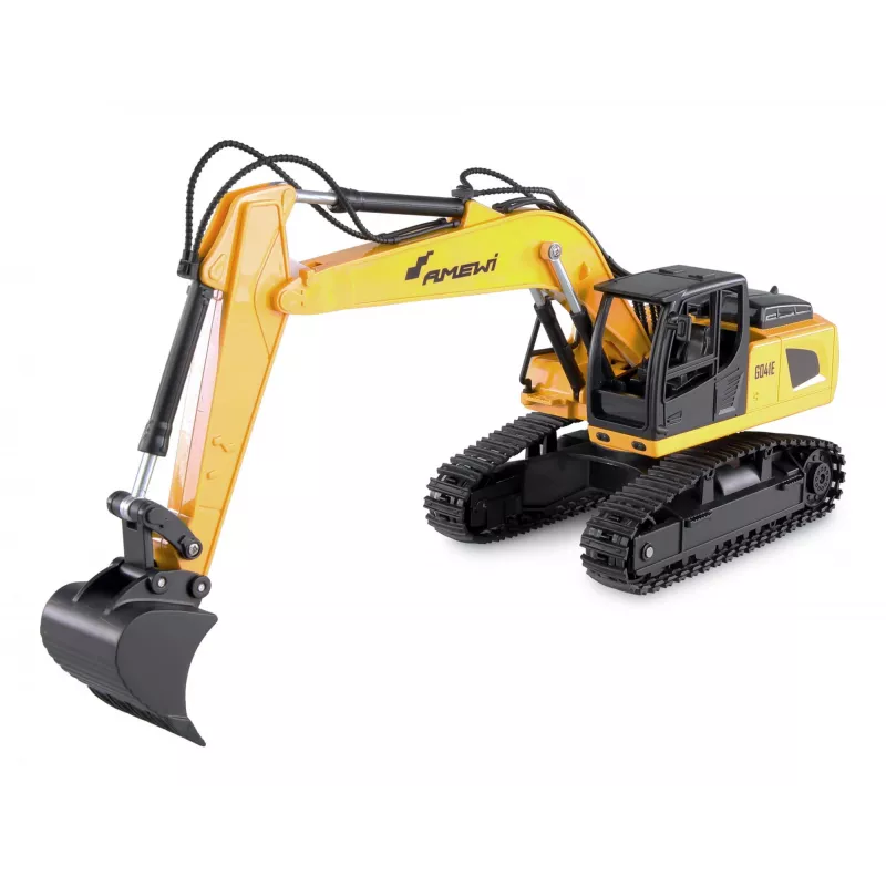 Amewi 2-in-1 Low Loader and Excavator Set G836E/G041E 1:24 RTR scale