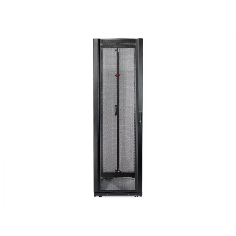 Freestanding rack enclosure APC NetShelter SX 48U 600mm W x 1070mm D, 1704 kg capacity, Must
