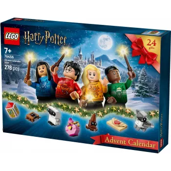 Ehitusmänguasi LEGO Harry Potter Advendikalender 2025 komplekt 76456 — 278 osa, 8 minifiguuri, vanusele 7+