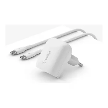 Belkin WCA006VF1MWH-B6 mobiilseadme laadija Nutitelefon Valge AC Kiirlaadimine Siseruumides