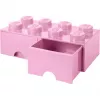 LEGO Brick Drawer 8 roosa, panipaun roosa