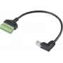 Renkforce RJ45 võrguadapteri kaabel[1x RJ45-pistik 8p8c - 1x klemmühendus] 30 cm (RF-6443974)