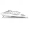 Sharkoon OfficePal K30W Valge DE-Layout Rubberdome