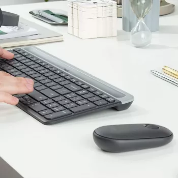 Logitech MK470 õhuke Combo klaviatuuri ja hiire komplekt
