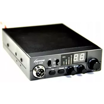 Luiton LT-298 ASQ AM/FM CB-raadio sigaretisüütaja pistik must