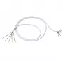 Toitekaabel Bachmann 119.280, valge, 1,5 m, 250 V, 16 A