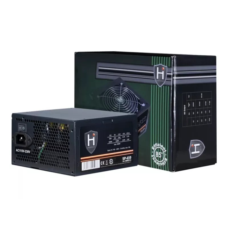 Toiteplokk Inter-Tech HIPOWER SP-650 650 W