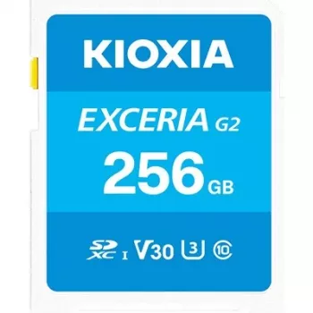 Flash Memory Kioxia 256GB SDXC UHS-I EXCERIA G2