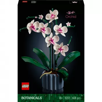 LEGO 10311 Icons Orhidee Kunsttaimede Ehituskomplekt Lilledega Kodukaunistuse Aksessuaar Täiskasvanutele Botaaniline Kollektsioon Kingitus Abikaasale