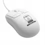 Juhtmega mõlemakäeline arvutihiir ManMachine Mighty hiir 5, USB Type-A, 5 nuppu, valge