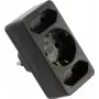 Pikendusjuhe AS Schwabe 49112 — must, 4 pistikupesa