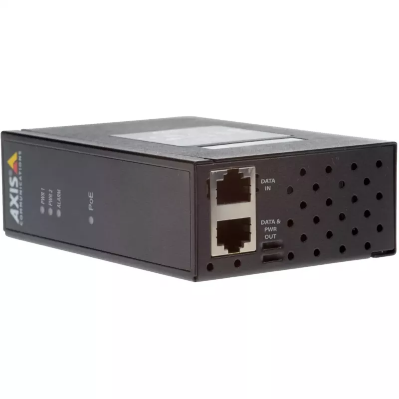 AXIS T8144 tööstuslik vahetoiteallikas - toiteinjektor - DC 20 60 vatti - must (01154-001)