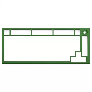 Glorious GMMK PRO Top Frame - roheline (GLO-ACC-P75-TF-FG)