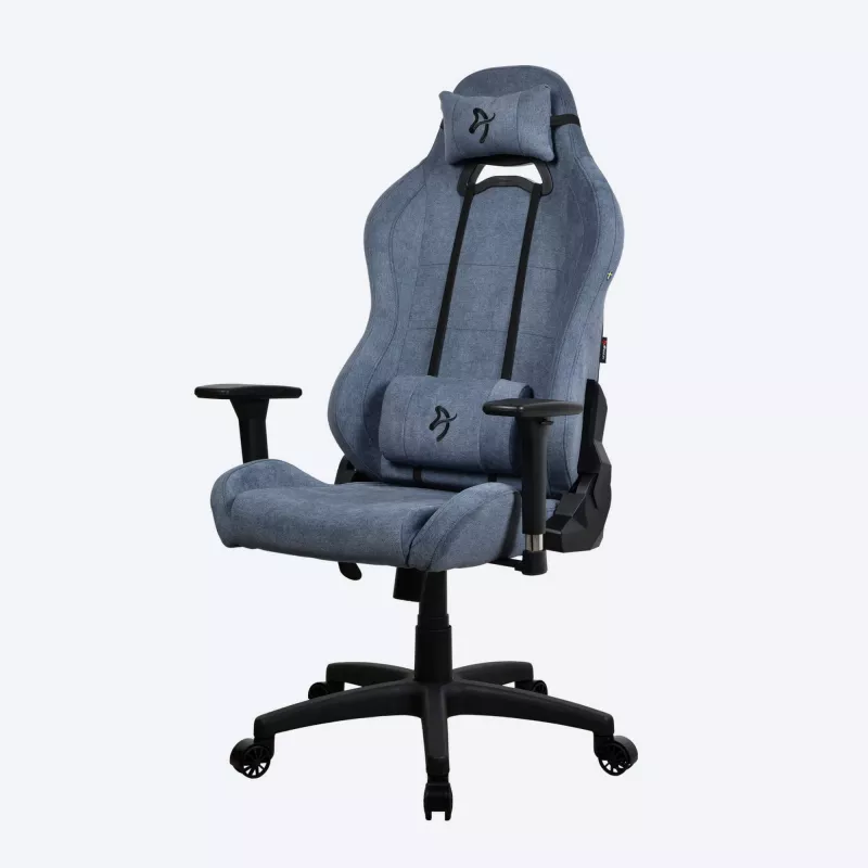 Mängutool Arozzi Torretta SoftFabric Blue — ergonoomiline disain, reguleeritav kõrgus ja käetoed