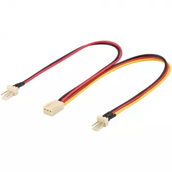 Wentronic Goobay sisemine arvuti toitekaabel - 2x 3-kontaktiline. Pistmik > 3-kontaktiline. Pistikupesa (93880)