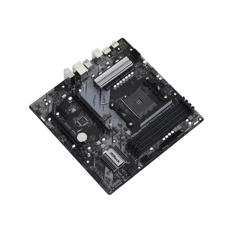 Emaplaat ASRock B550M Phantom Gaming 4 AMD B550 pesa AM4 micro ATX