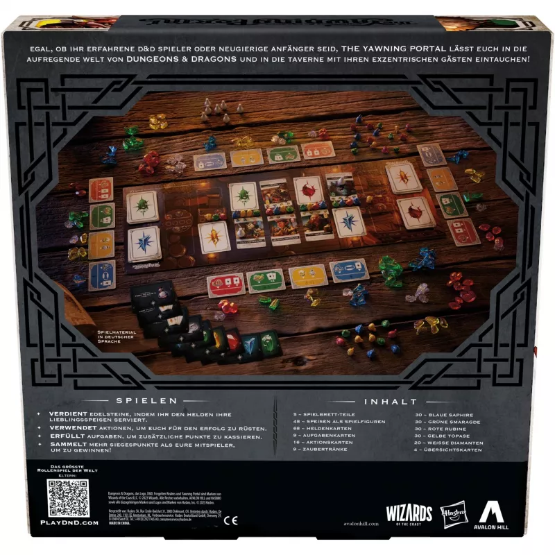 Avalon Hill Dungeons & Dragons - The Yawning Portal (saksa väljaanne), lauamäng