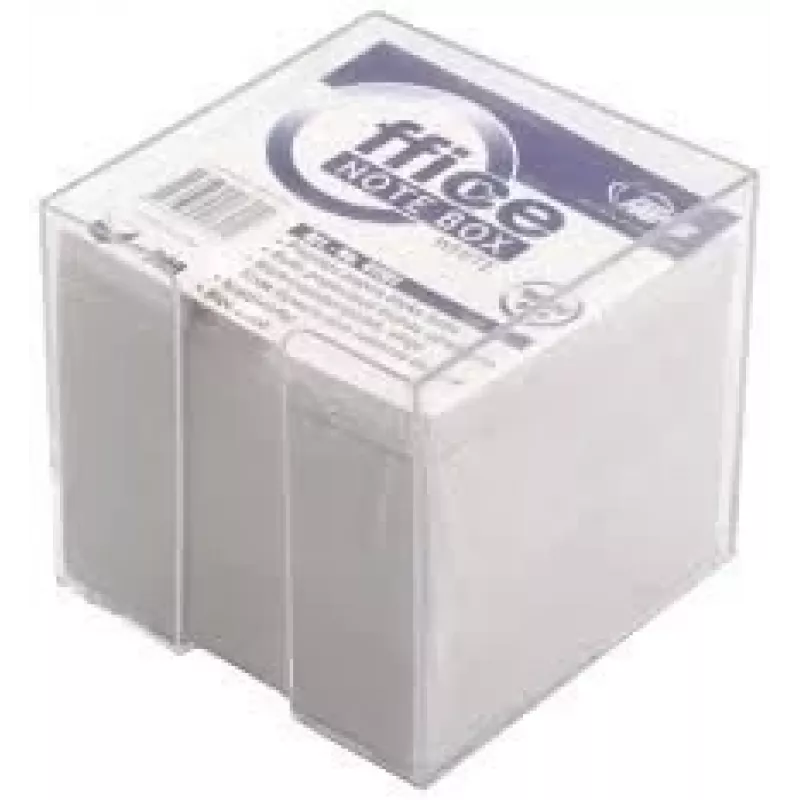 Notes Forpus, 9x9 cm, valge, liimimata, kaanega (800) 0716-005