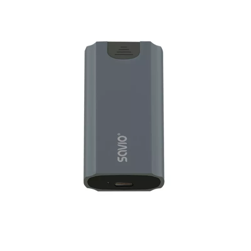 M.2 SSD korpus SAVIO AK-67 hall, USB 10 Gbit/s, ühe M.2 draivi tugi