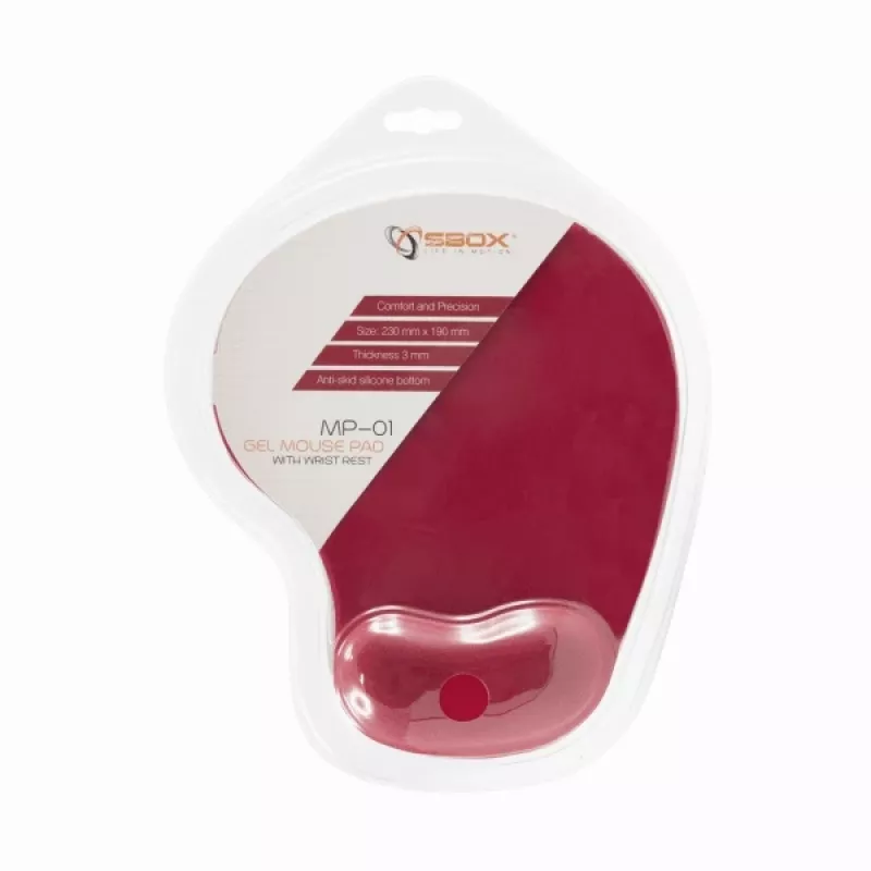 Sbox MP-01R punane geelist hiirematt