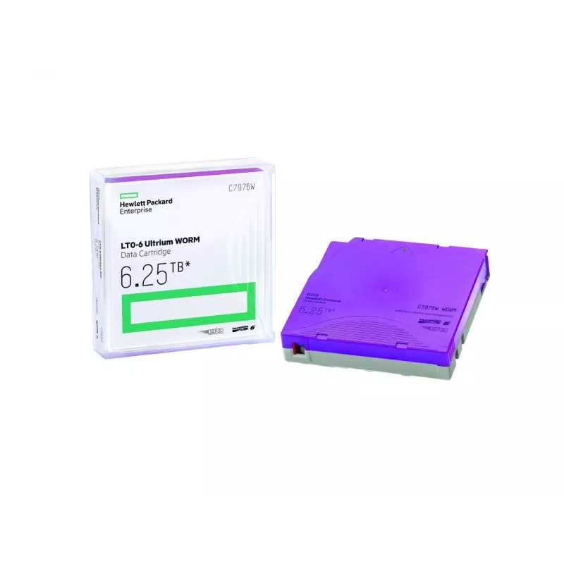 HPE LTO-6 Ultrium 6,25 TB WORM andmekassett